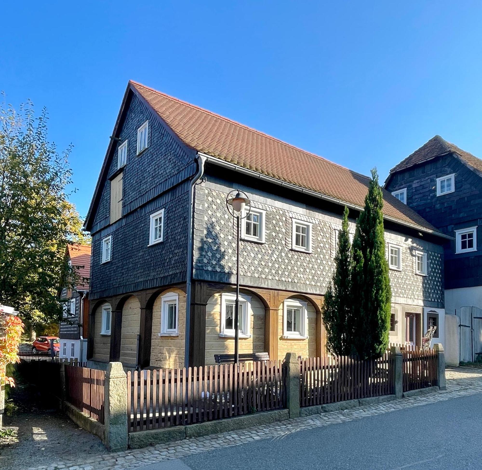 Haus Emma, Im Herzen Der Oberlausitz Kottmar Экстерьер фото